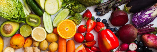 photo de different aliments aux propriétés antioxydantes