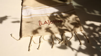 Fouta [LA]ctive in flat weave