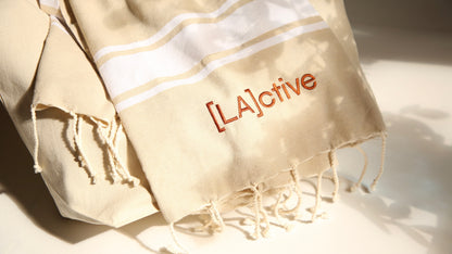 Fouta [LA]ctive in flat weave